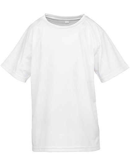 Junior Performance Aircool Tee - White