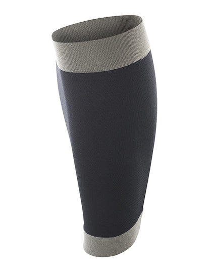 Compression Calf Sleeves (2 per pack) - Black / Grey