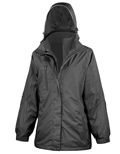 Women´s 3-in-1 Journey Jacket With Soft Shell Inner - Black