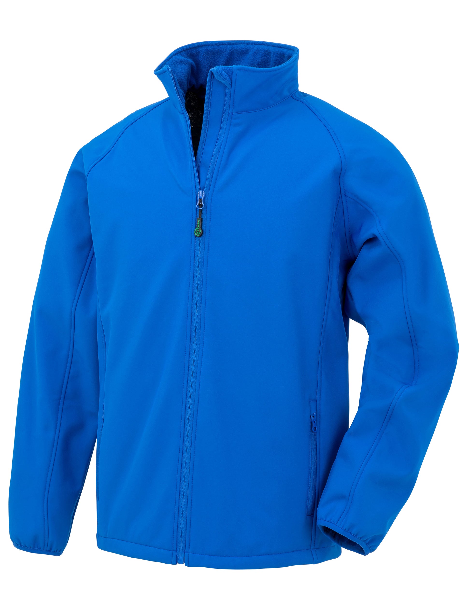 Recycled 2-Layer Printable Junior Softshell Jacket - Royal