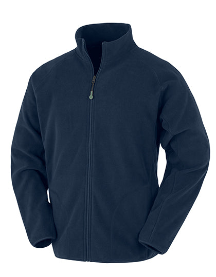 Recycled Microfleece Jacket - Navy