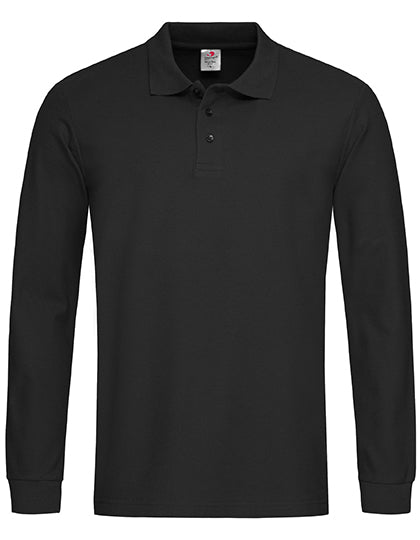 Classic Polo Long Sleeve - Black Opal