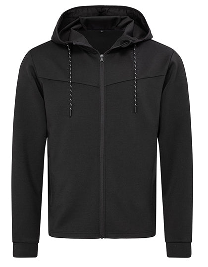 Recycled Scuba Jacket - Black Opal