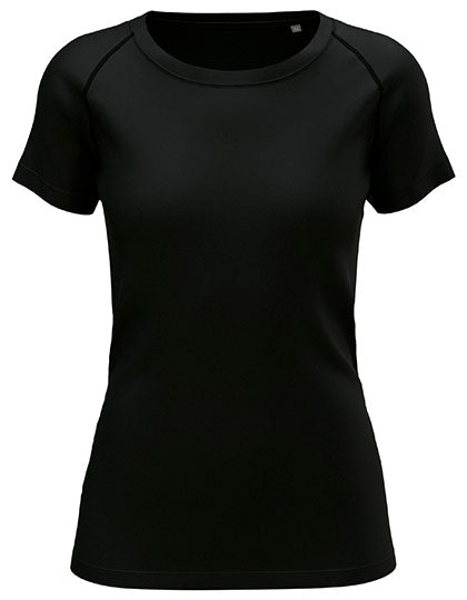 Seamless Sports-T Women - Black Opal