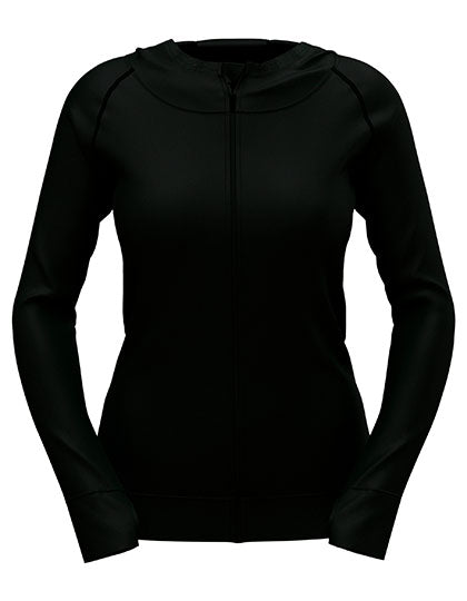 Seamless Sports Jacket Women - Black Opal
