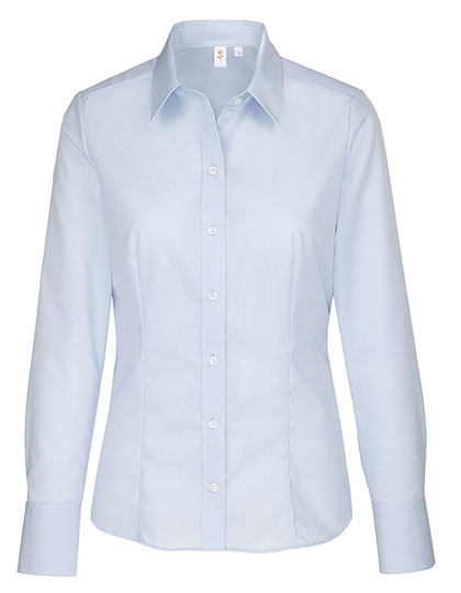 Women´s Blouse Regular Fit Long Sleeve - Light Blue