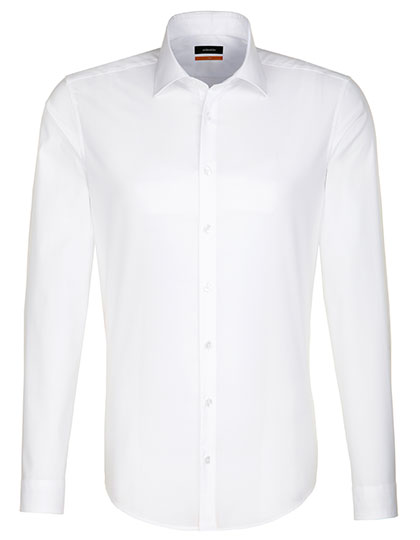 Men´s Shirt Slim Fit Long Sleeve - White