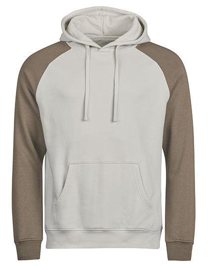 UNLABELED Two-Tone Hooded Sweatshirt - Cement / Clay