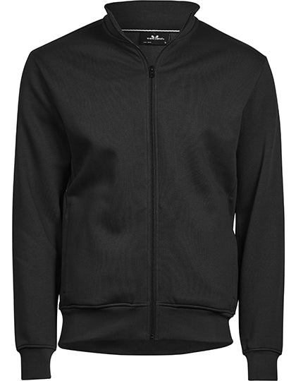 Full Zip Sweat Cardigan - Black
